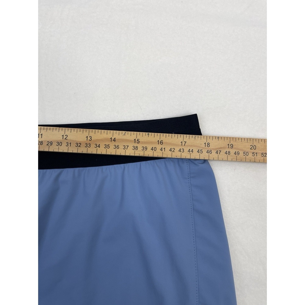 Wolaco Performance Shorts Men's Light Blue Stretch Workout Elastic Waist XL EUC - Picture 3 of 7